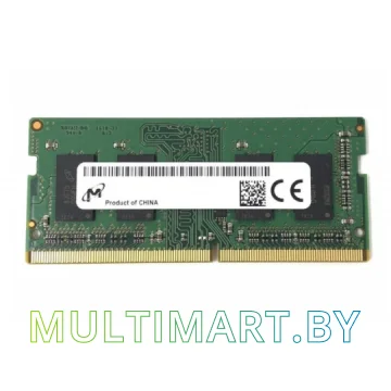 Оперативная память Micron 4GB DDR4 SODIMM PC4-25600 (MTA4ATF51264HZ-3G2J1)